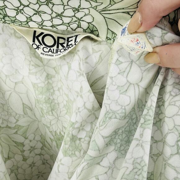 Vintage 80's Koret of California Longsleeve Button Down Women's Blouse - Picture 4 of 4